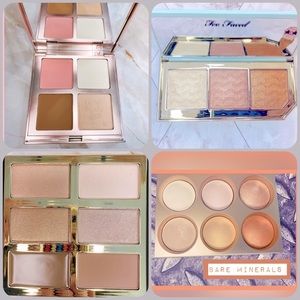 Bundle of Brand Name Face Palettes (4)